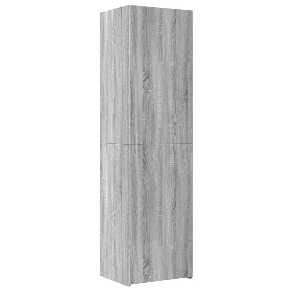 Visoka komoda boja hrasta 50x42,5x185 cm od konstruiranog drva