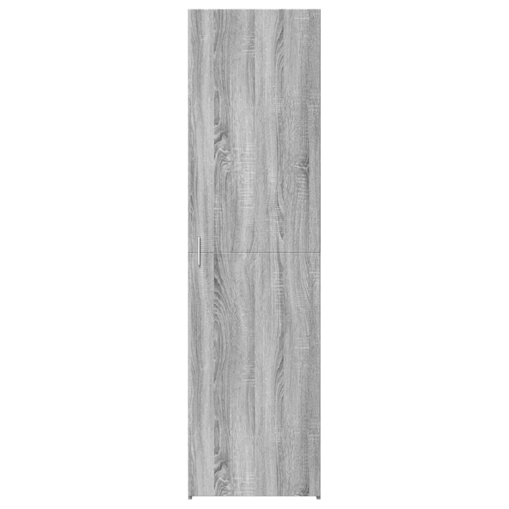 Visoka komoda boja hrasta 50x42,5x185 cm od konstruiranog drva