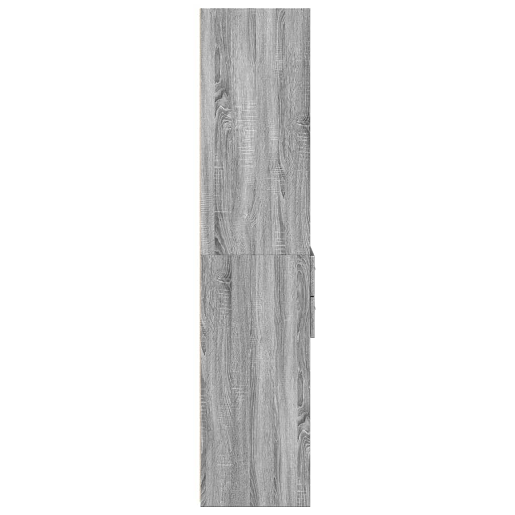 Visoka komoda boja hrasta 50x42,5x185 cm od konstruiranog drva