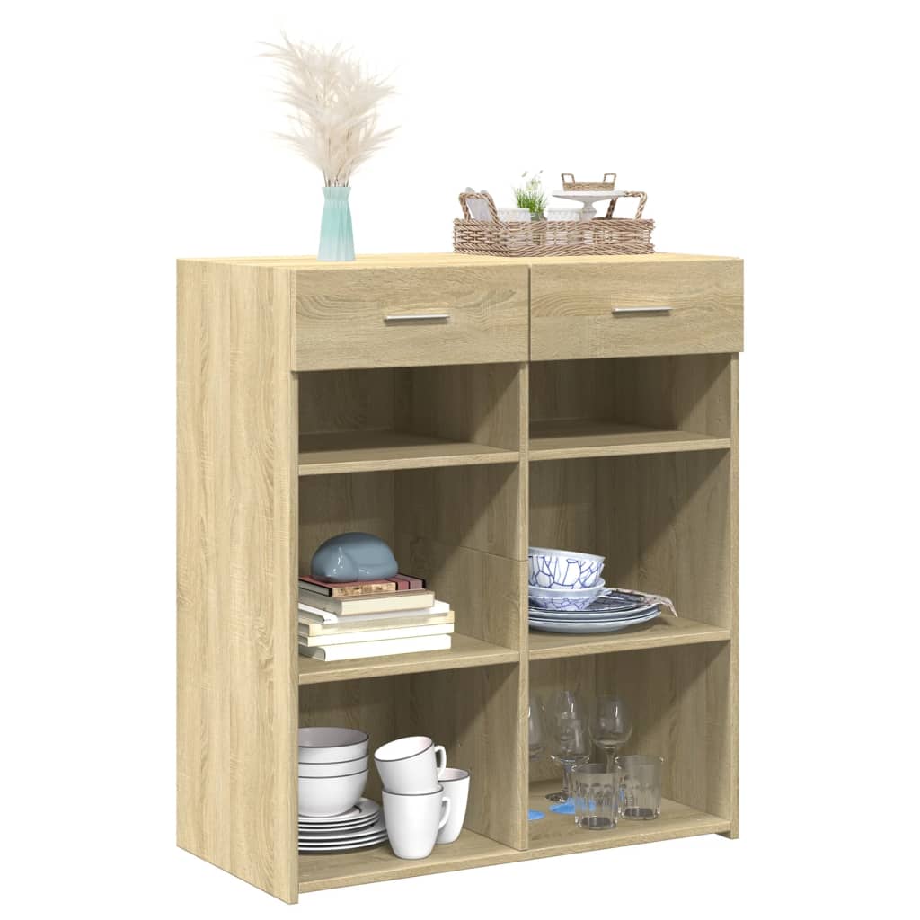 Komoda boja hrasta sonome 80x42,5x93 cm od konstruiranog drva