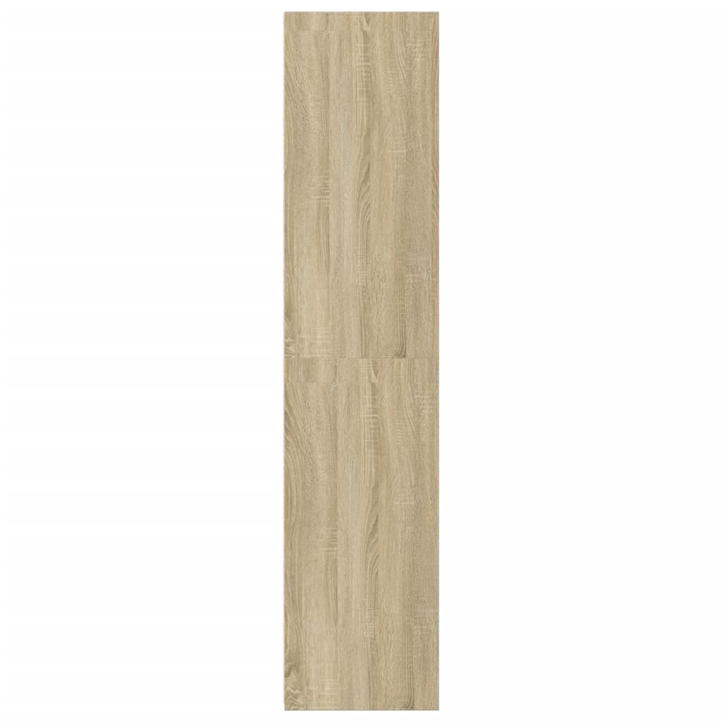 Visoka komoda boja hrasta sonome 45x41x185cm konstruirano drvo