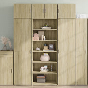 Visoka komoda hrasta sonome 70x41x185 cm od konstruiranog drva