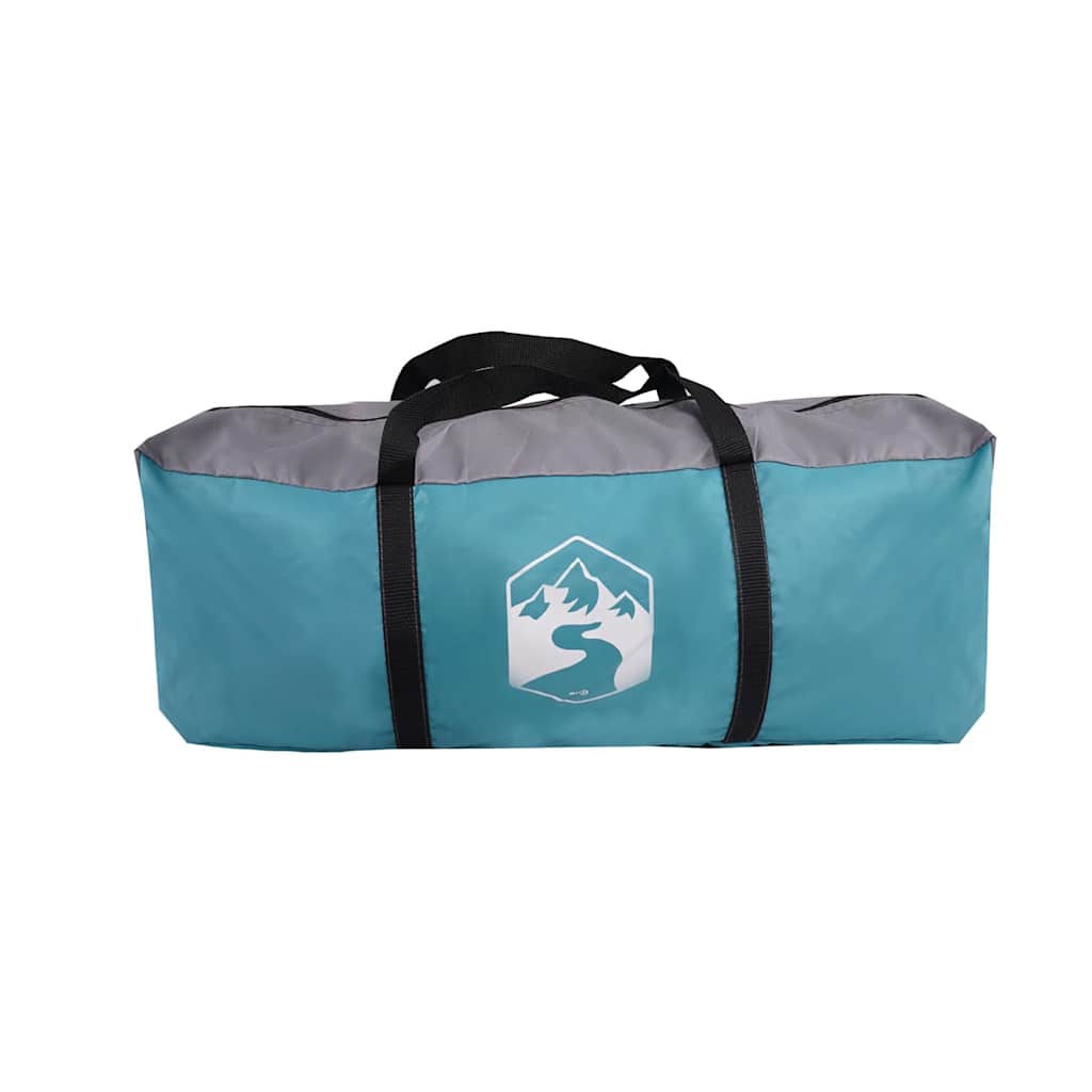 Tunelski šator za kampiranje za 5 osoba plavi vodootporni