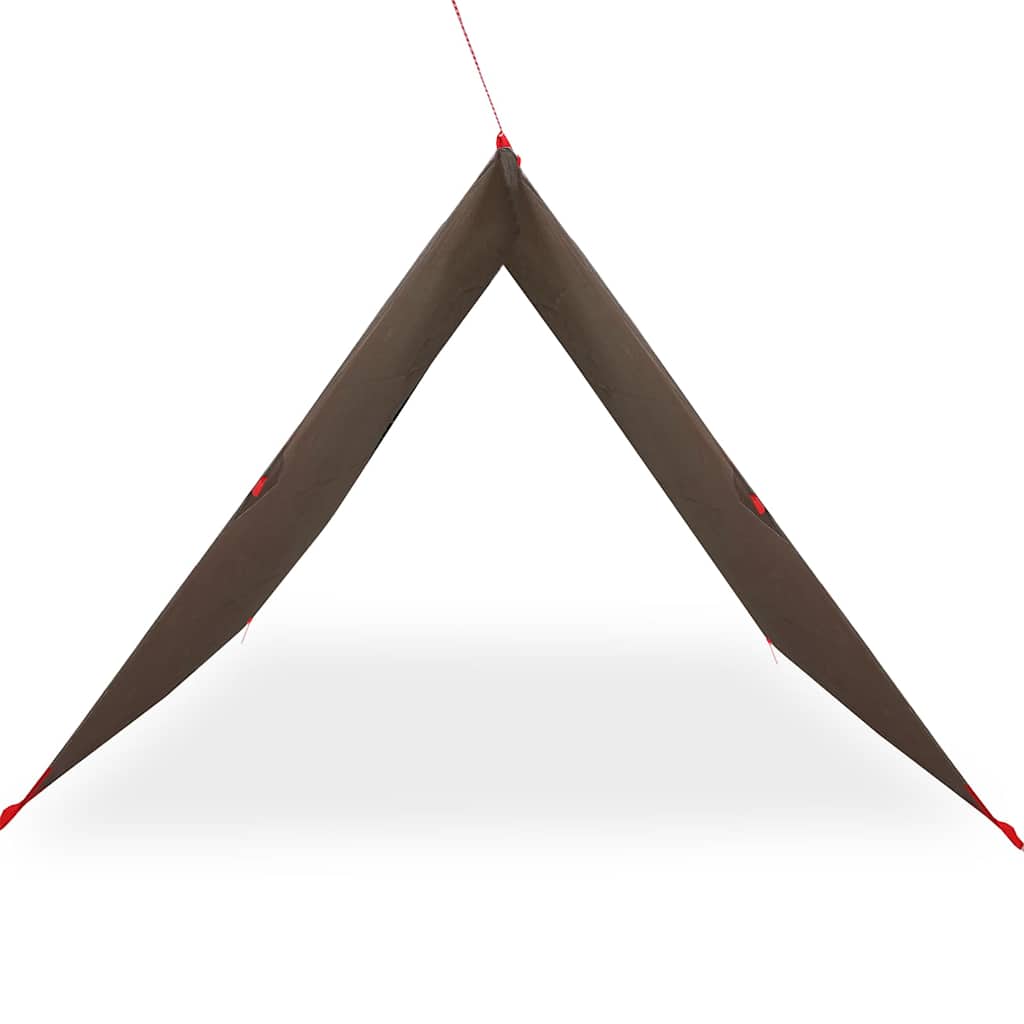 Cerada za kampiranje smeđa 406x306 cm vodootporna