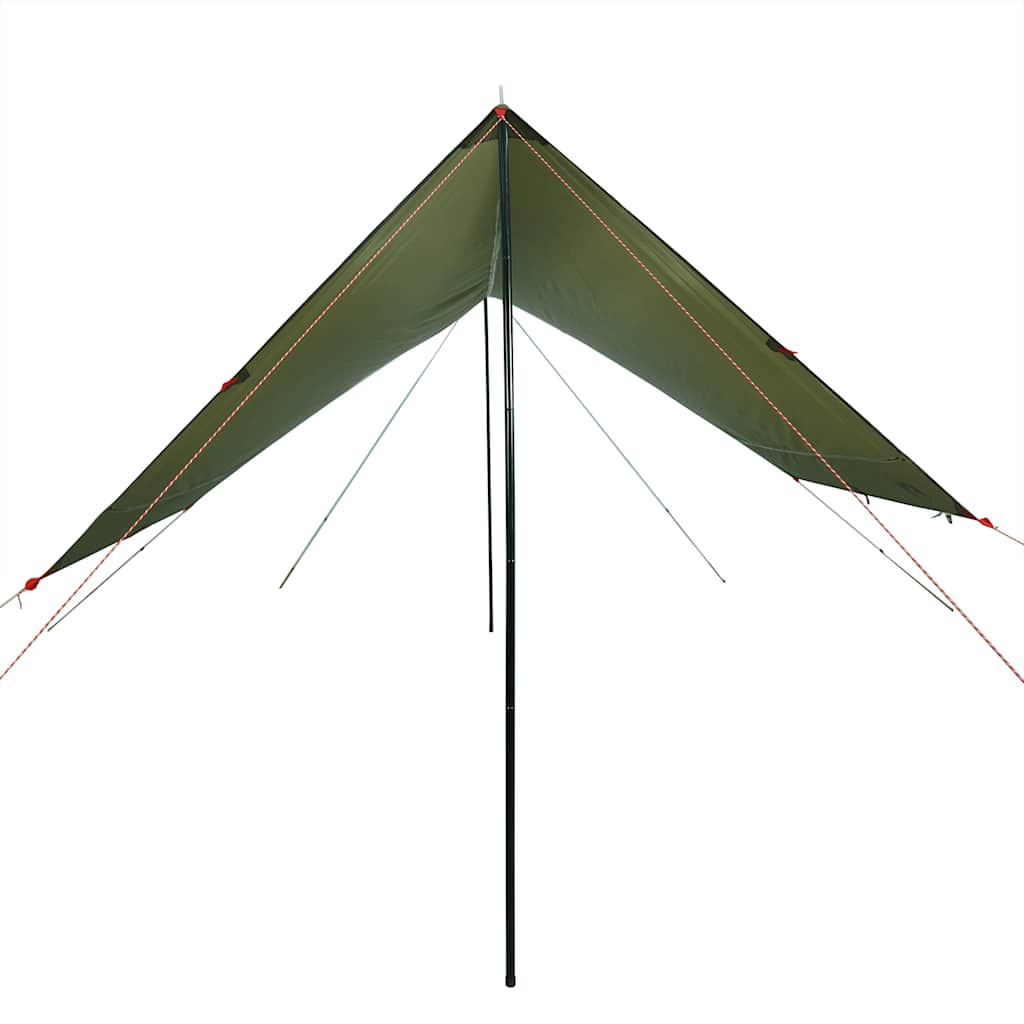 Cerada za kampiranje maslinastozelena 462x306x211cm vodootporna