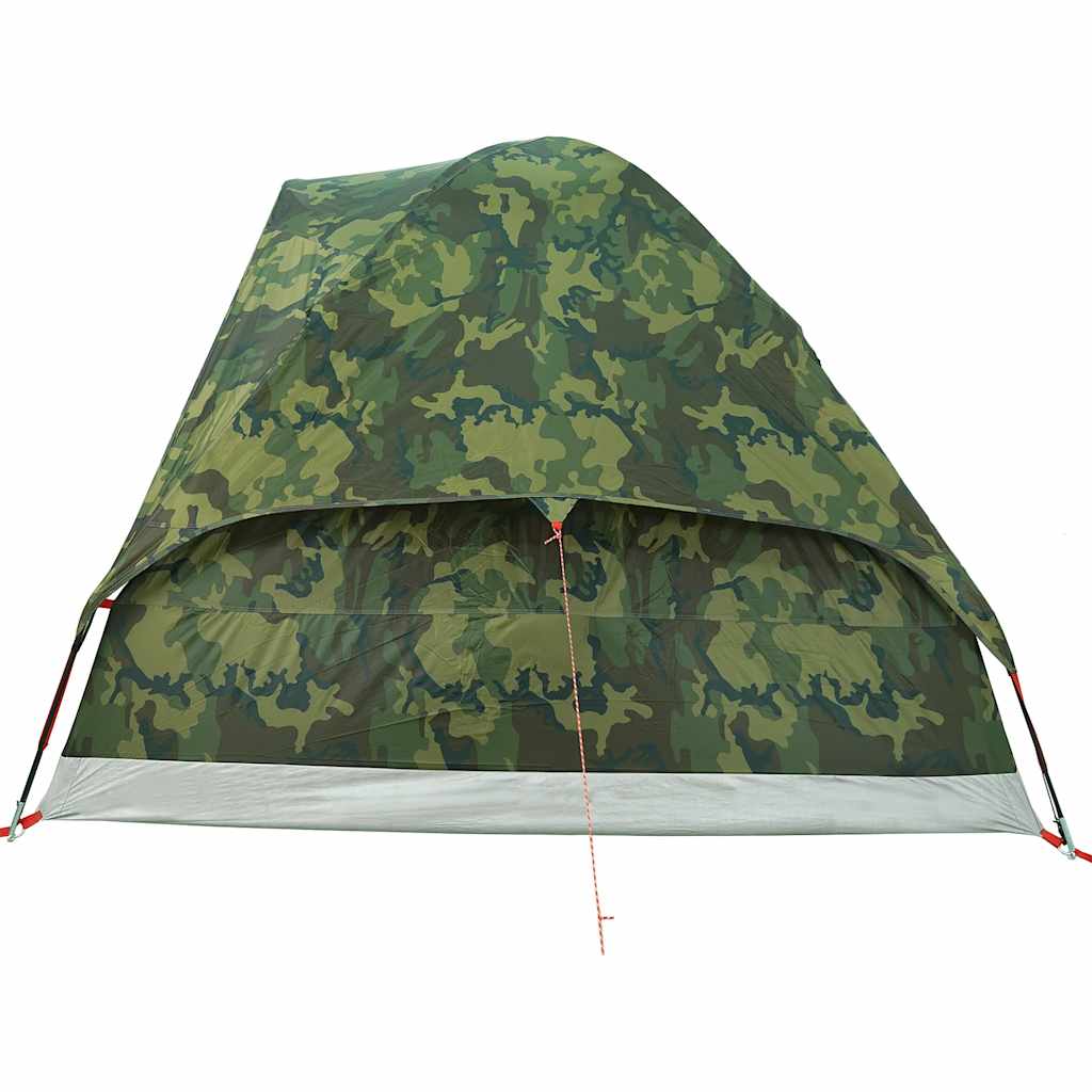 Kupolasti šator za kampiranje za 4 osobe maskirni vodootporni