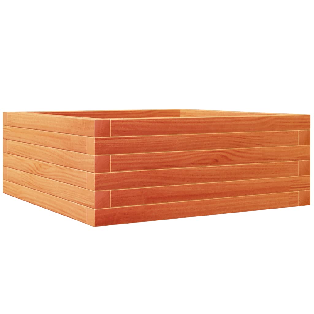 Vrtna sadilica voštano smeđe boje 60x60x23 cm od borovine