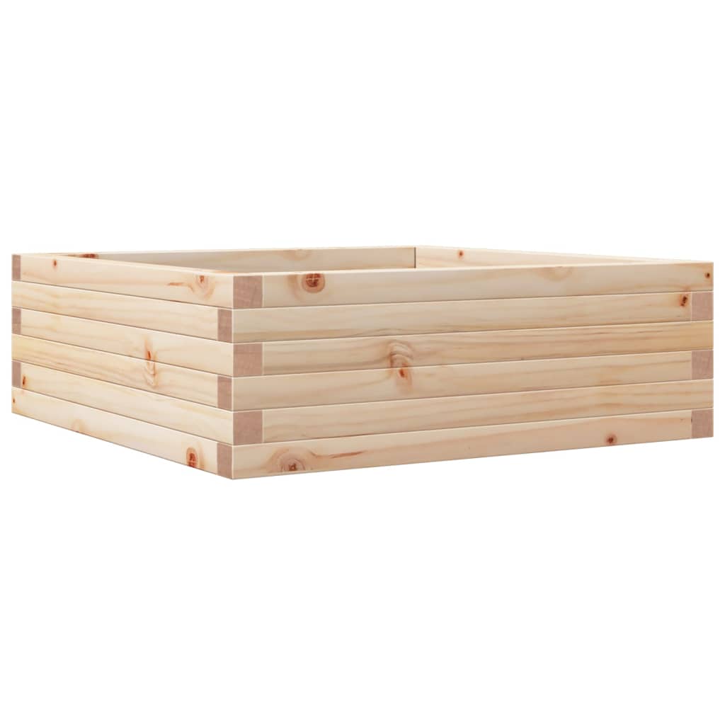 Vrtna sadilica 70x70x23 cm od masivne borovine