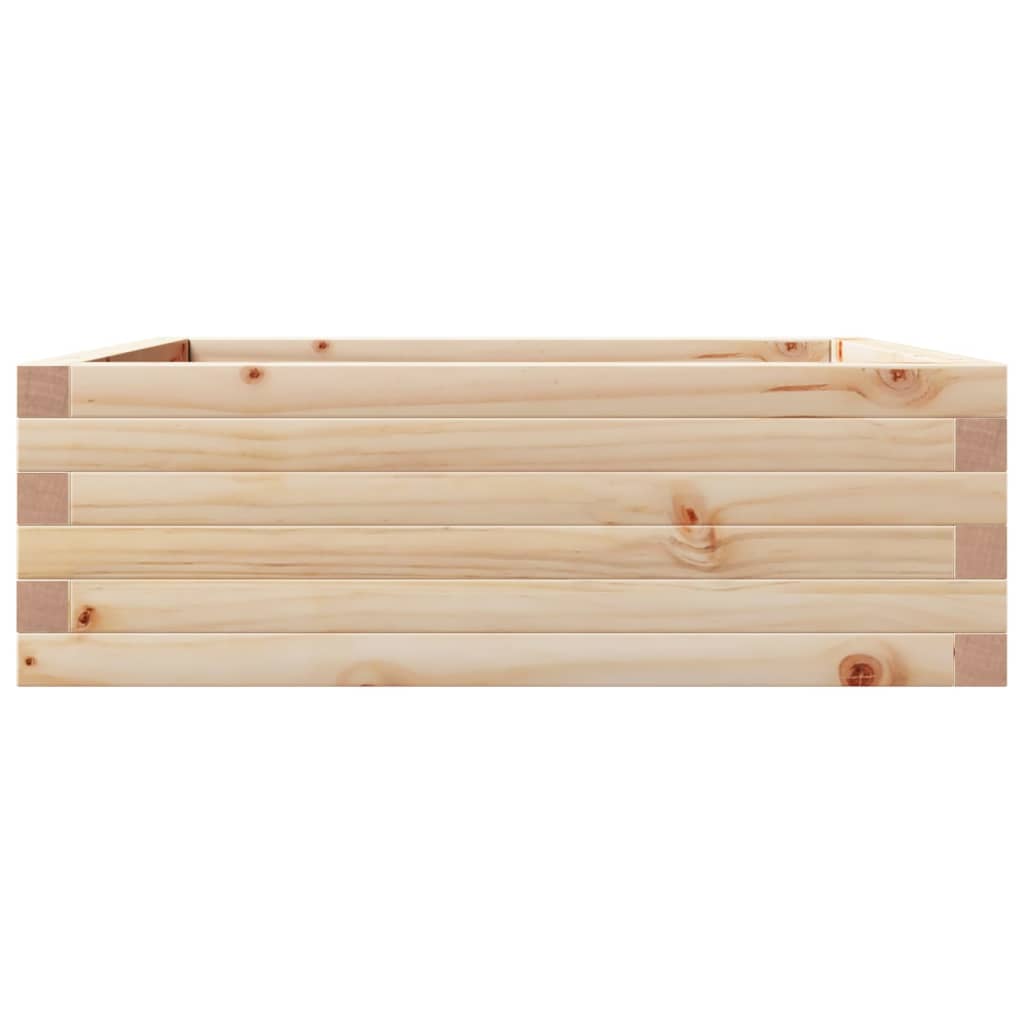 Vrtna sadilica 70x70x23 cm od masivne borovine