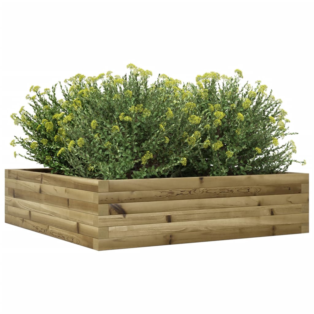 Vrtna sadilica 90 x 90 x 23 cm od impregnirane borovine
