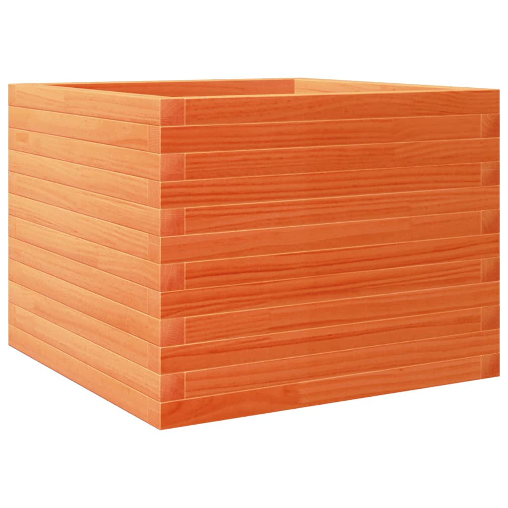 Vrtna sadilica voštano smeđe boje 60x60x45,5 cm od borovine