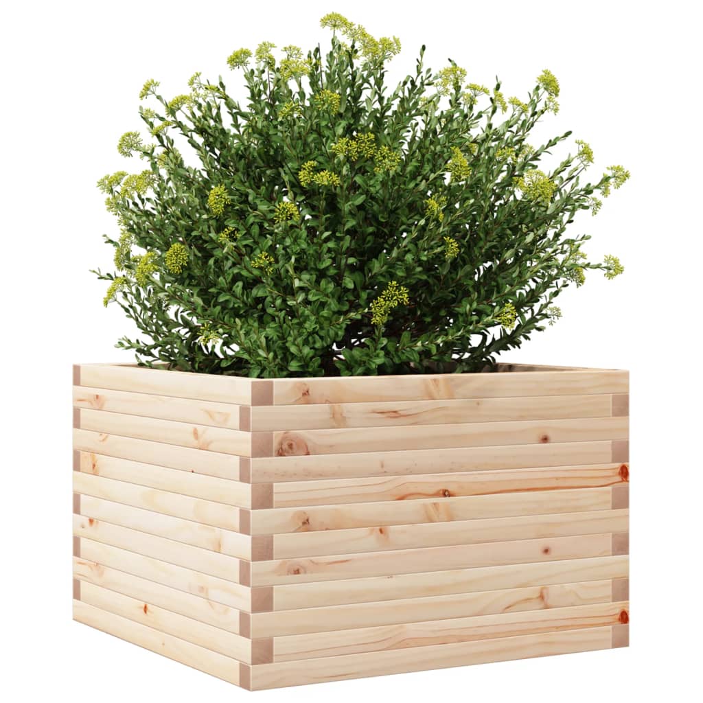 Vrtna sadilica 70x70x45,5 cm od masivne borovine