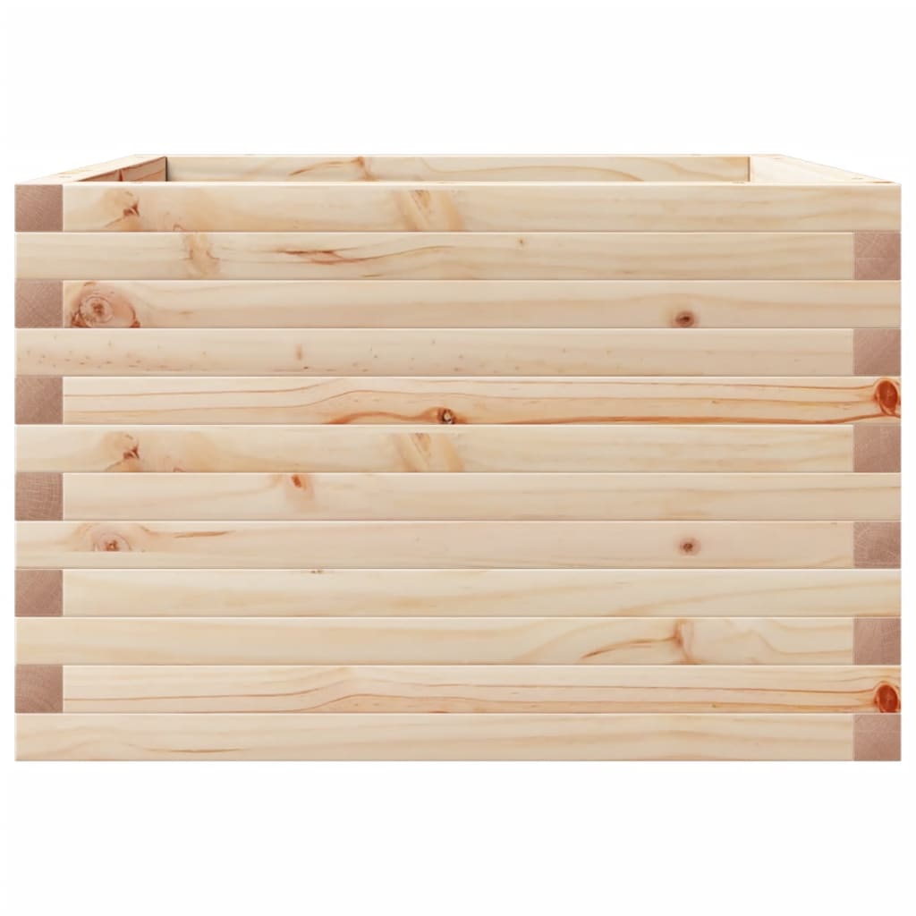 Vrtna sadilica 70x70x45,5 cm od masivne borovine