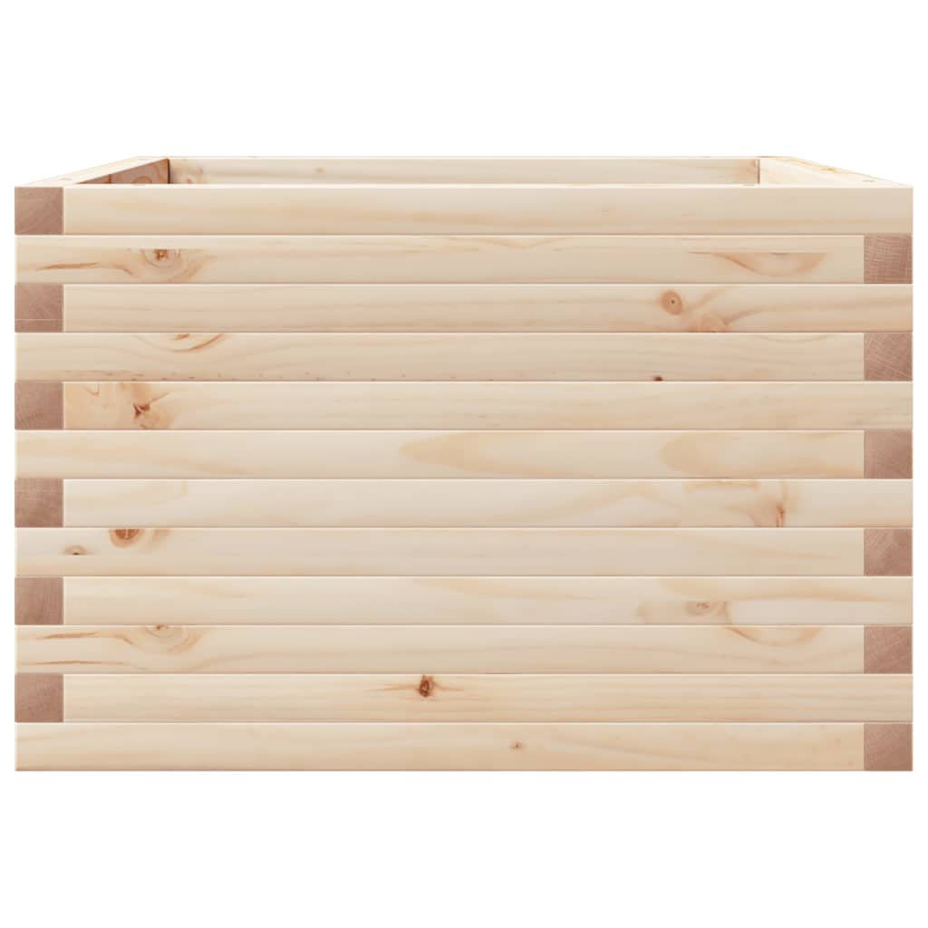 Vrtna sadilica 70x70x45,5 cm od masivne borovine
