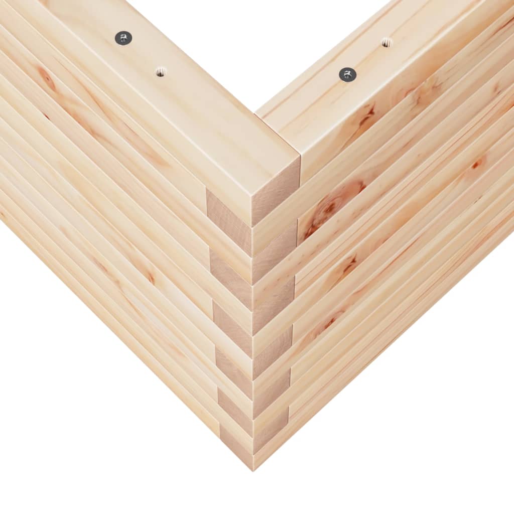 Vrtna sadilica 70x70x45,5 cm od masivne borovine