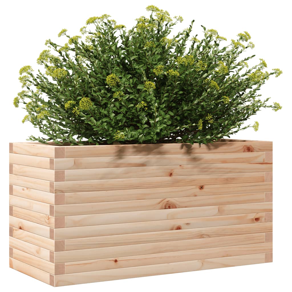 Vrtna sadilica 90x40x45,5 cm od masivne borovine