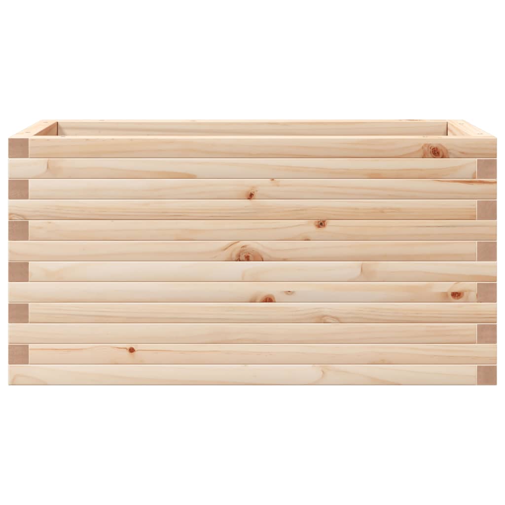 Vrtna sadilica 90x40x45,5 cm od masivne borovine