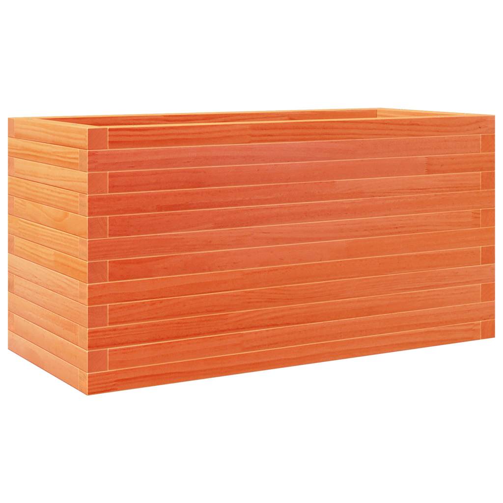 Vrtna sadilica voštano smeđe boje 90x40x45,5 cm od borovine