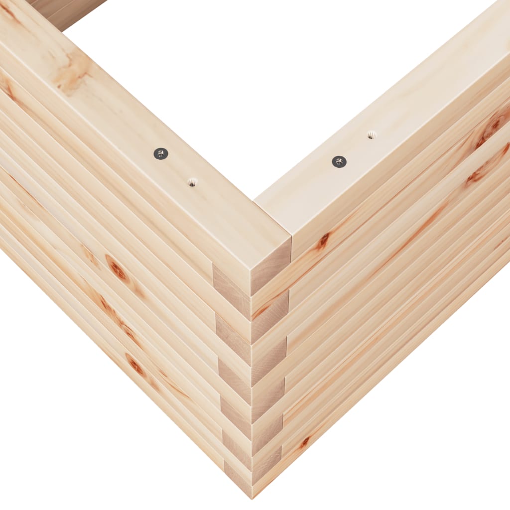 Vrtna sadilica 110x60x45,5 cm od masivne borovine