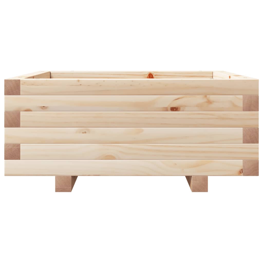 Vrtna sadilica 60x60x26,5 cm od masivne borovine