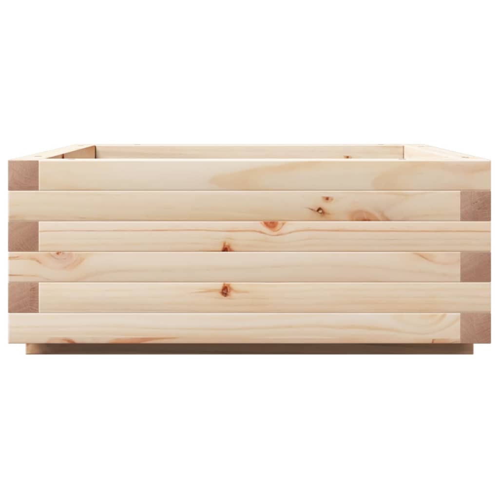Vrtna sadilica 60x60x26,5 cm od masivne borovine