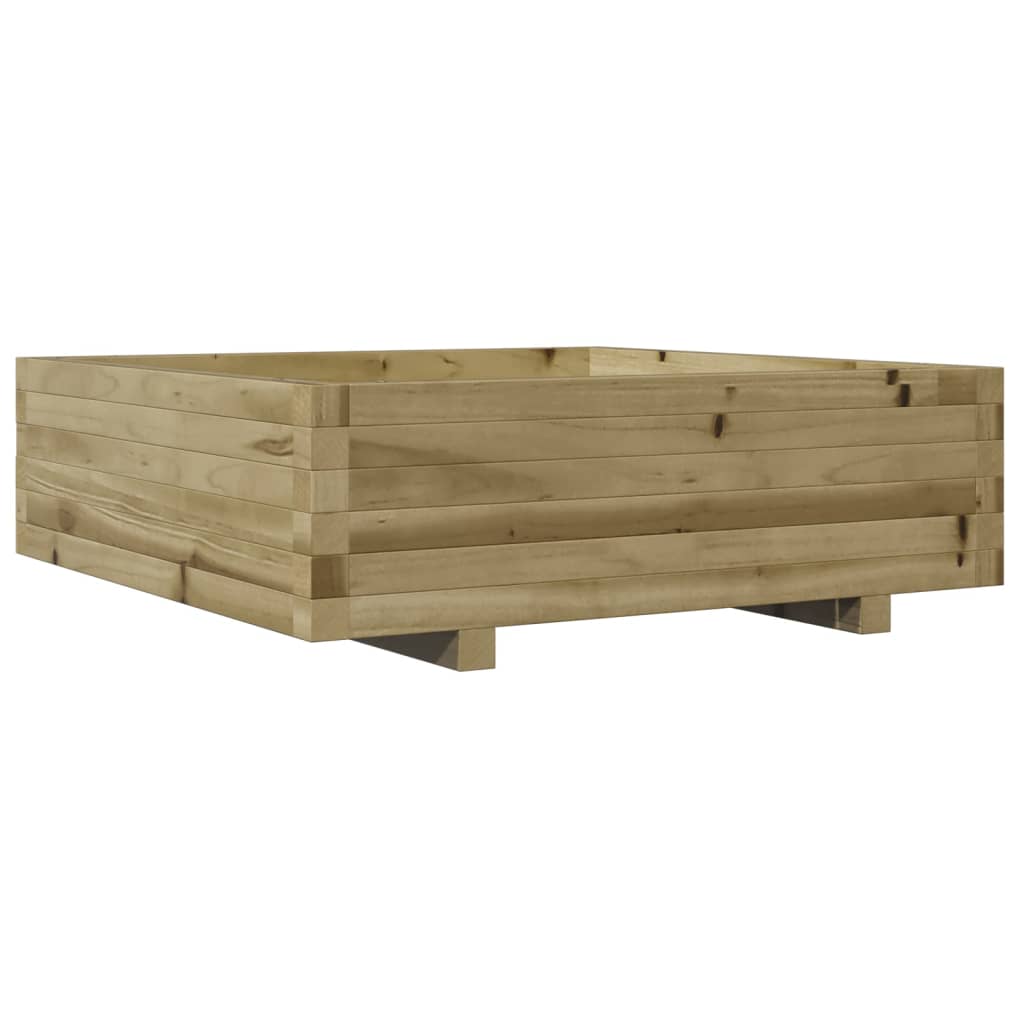 Vrtna sadilica 80 x 80 x 26,5 cm od impregnirane borovine