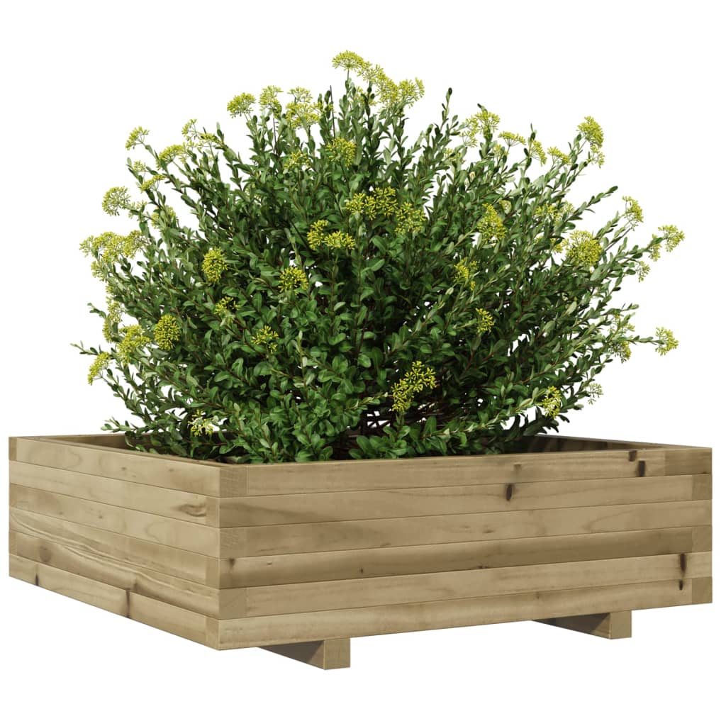 Vrtna sadilica 80 x 80 x 26,5 cm od impregnirane borovine