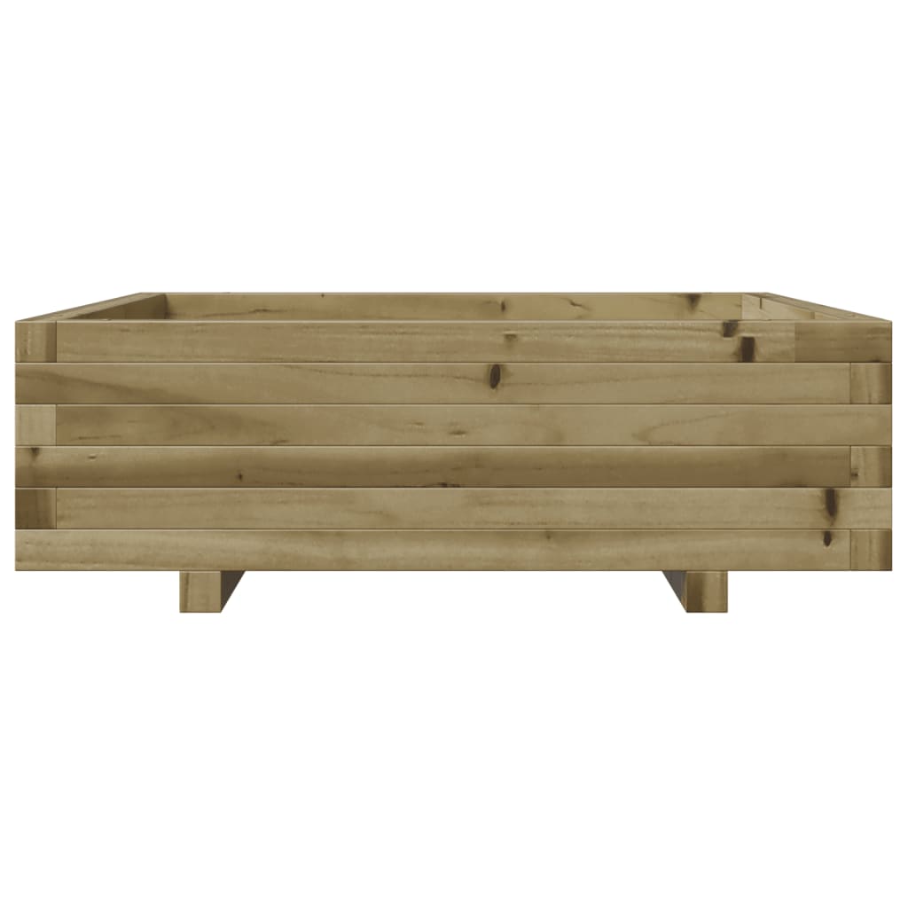 Vrtna sadilica 80 x 80 x 26,5 cm od impregnirane borovine