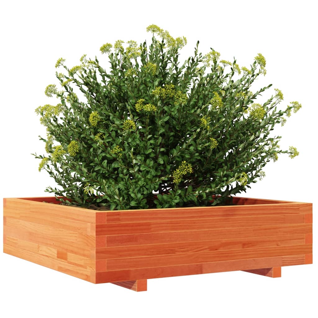 Vrtna sadilica voštano smeđe boje 90x90x26,5 cm od borovine