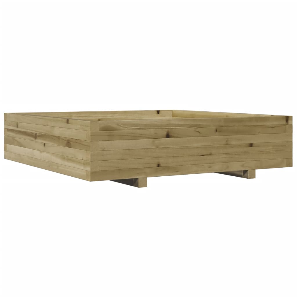 Vrtna sadilica 100x100x26,5 cm od impregnirane borovine