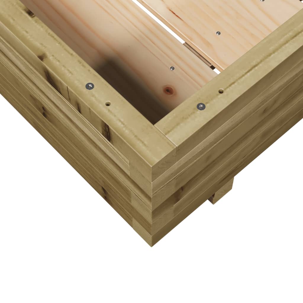 Vrtna sadilica 100x100x26,5 cm od impregnirane borovine
