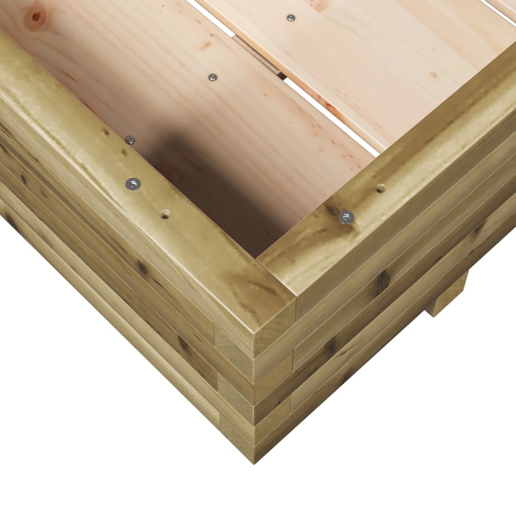 Vrtna sadilica 110 x 110 x 26,5 cm od impregnirane borovine