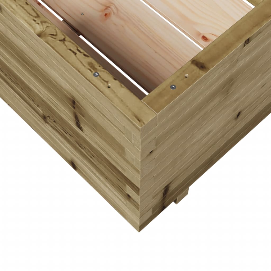 Vrtna sadilica 70x70x49,5 cm od impregnirane borovine