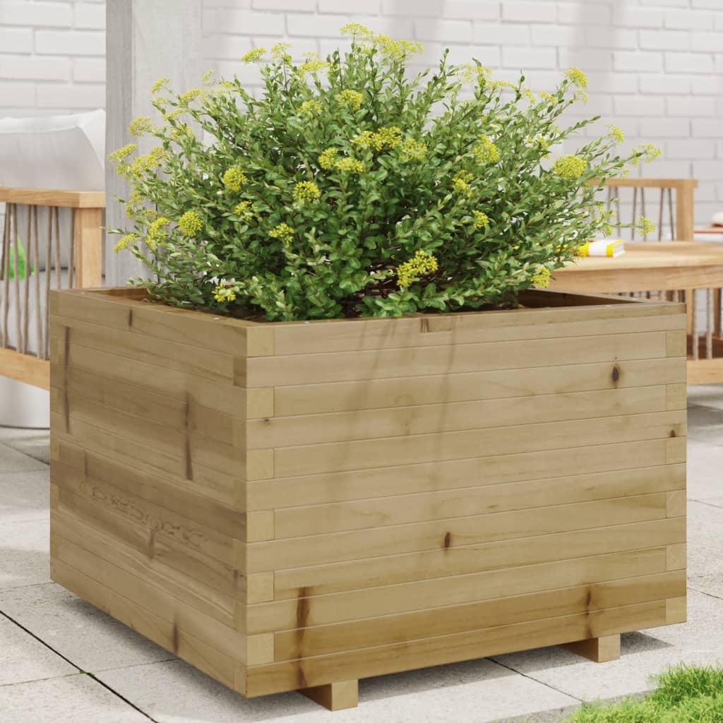 Vrtna sadilica 70x70x49,5 cm od impregnirane borovine