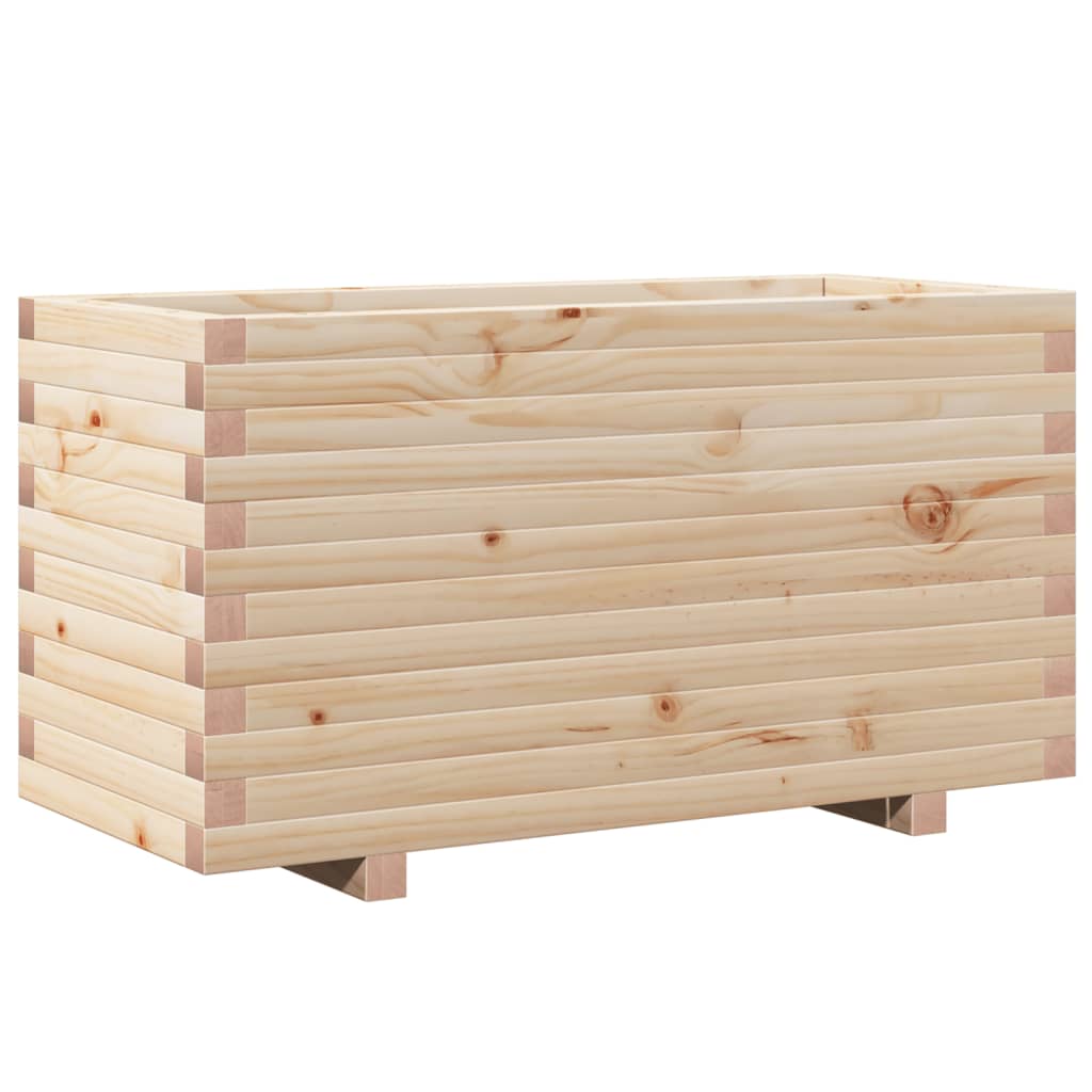 Vrtna sadilica 90 x 40 x 49,5 cm od masivne borovine