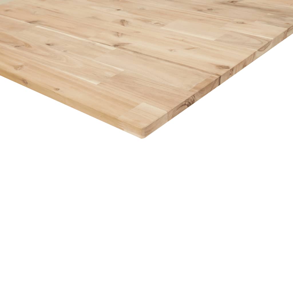 Stolna ploča četvrtasta 90x90x2 cm od masivnog drva bagrema