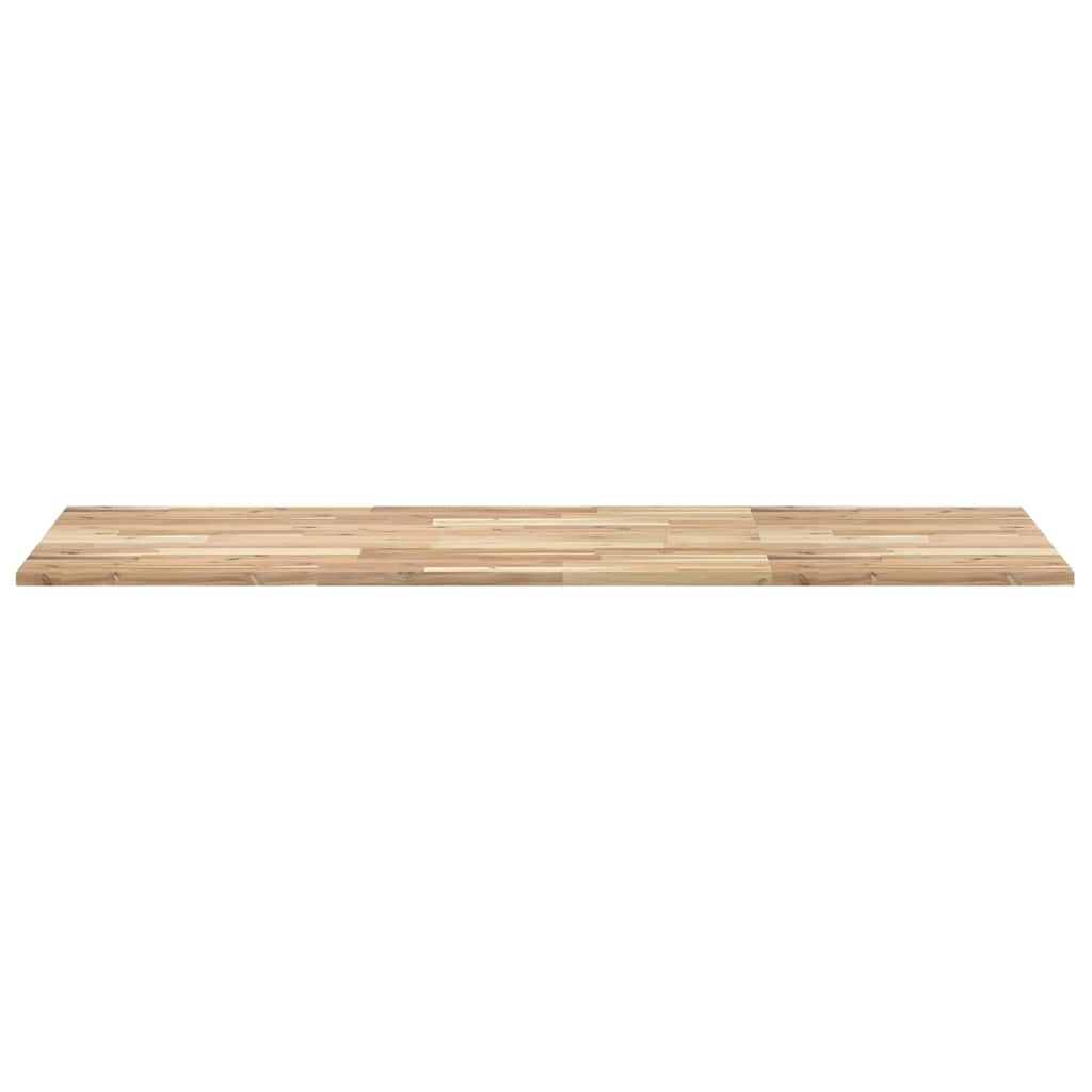 Stolna ploča 120x60x2 cm pravokutna od masivnog drva bagrema
