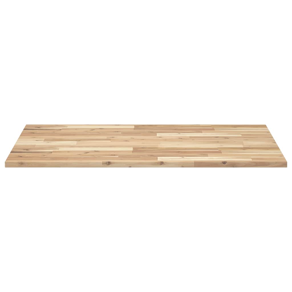 Stolna ploča 100x70x2 cm pravokutna od masivnog drva bagrema