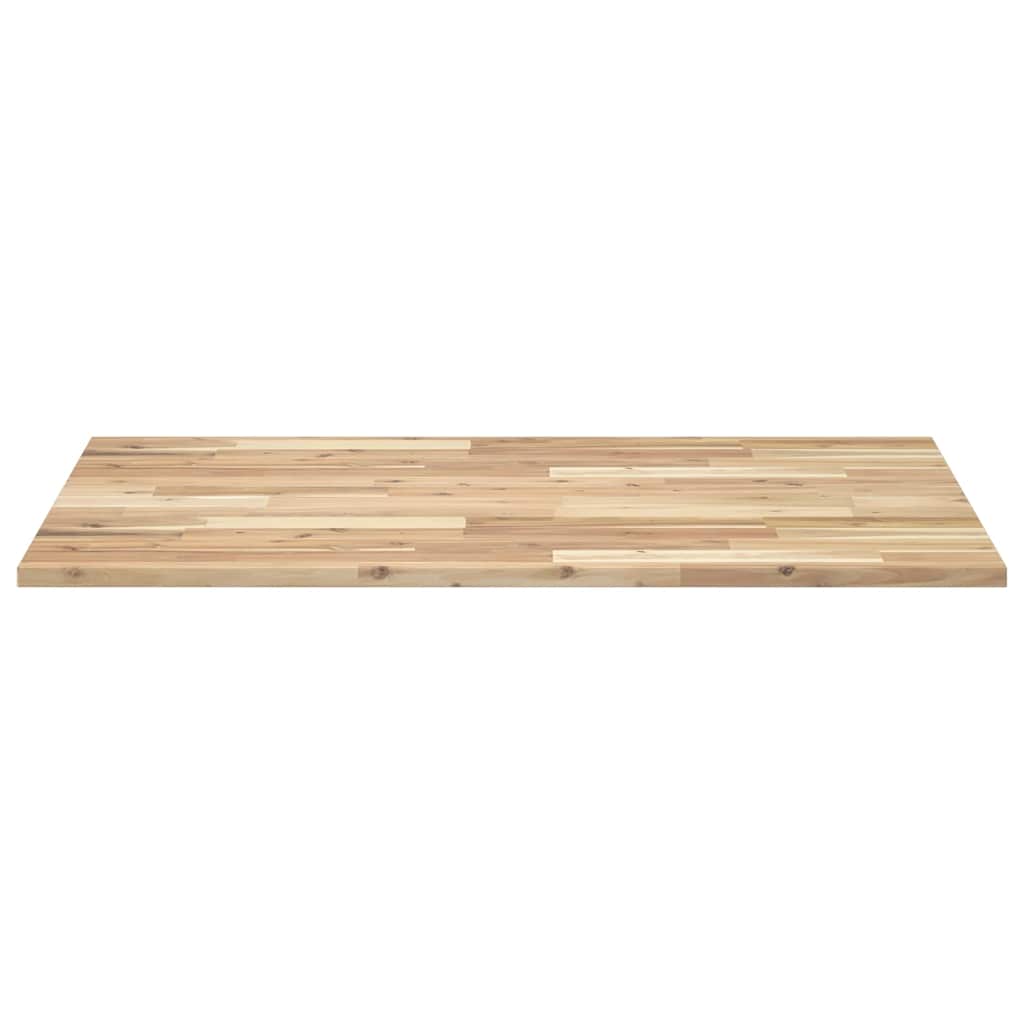 Stolna ploča 120x70x2 cm pravokutna od masivnog drva bagrema