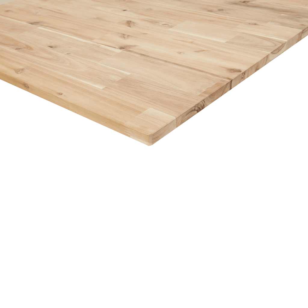 Stolna ploča 120x70x2 cm pravokutna od masivnog drva bagrema