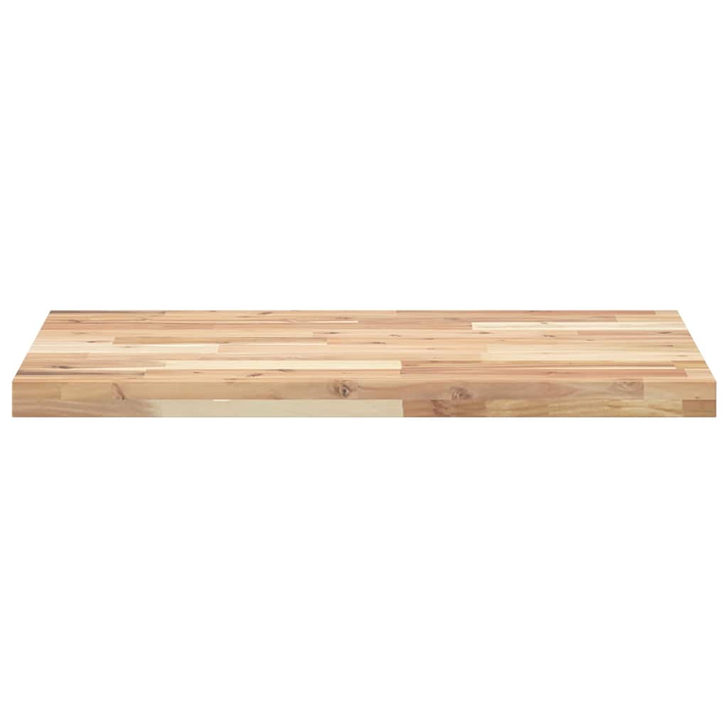 Stolna ploča 100x50x4 cm pravokutna od masivnog drva bagrema