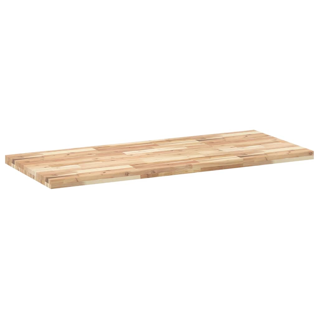 Stolna ploča 120x60x4 cm pravokutna od masivnog drva bagrema
