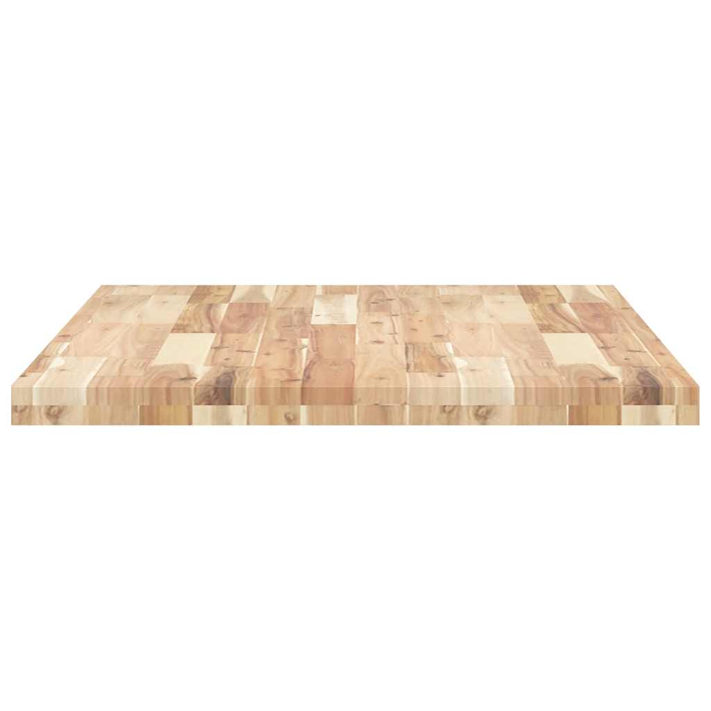 Stolna ploča 120x70x4 cm pravokutna od masivnog drva bagrema