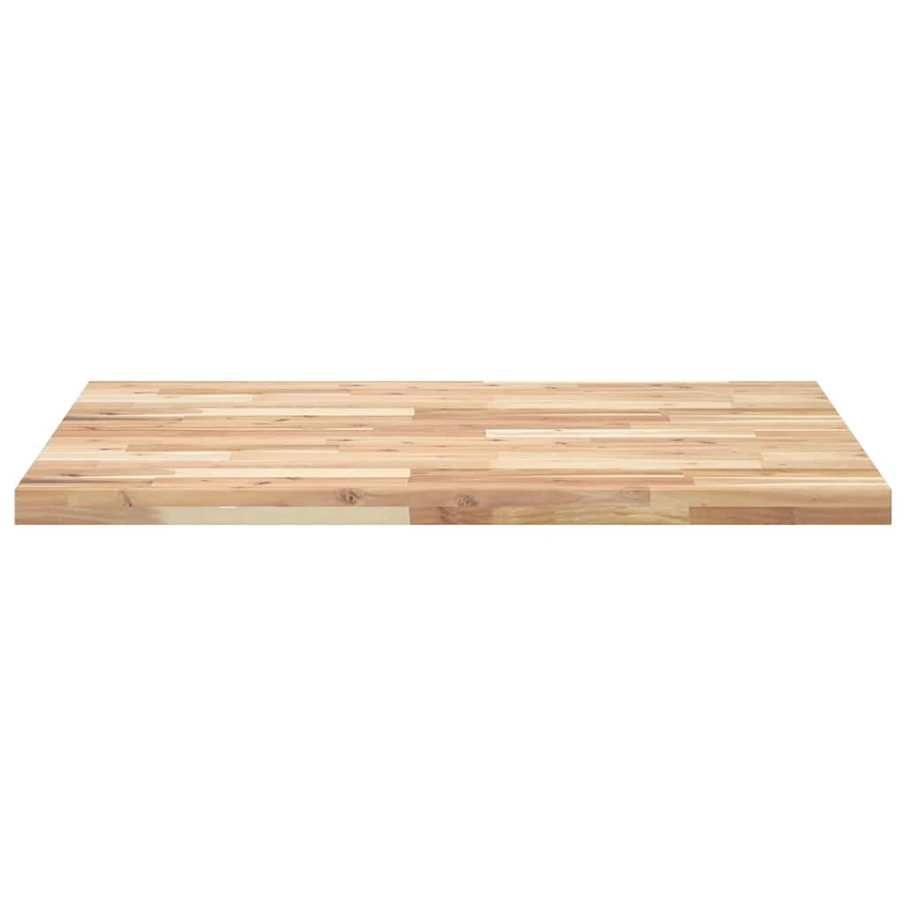 Stolna ploča 100x80x4 cm pravokutna od masivnog drva bagrema
