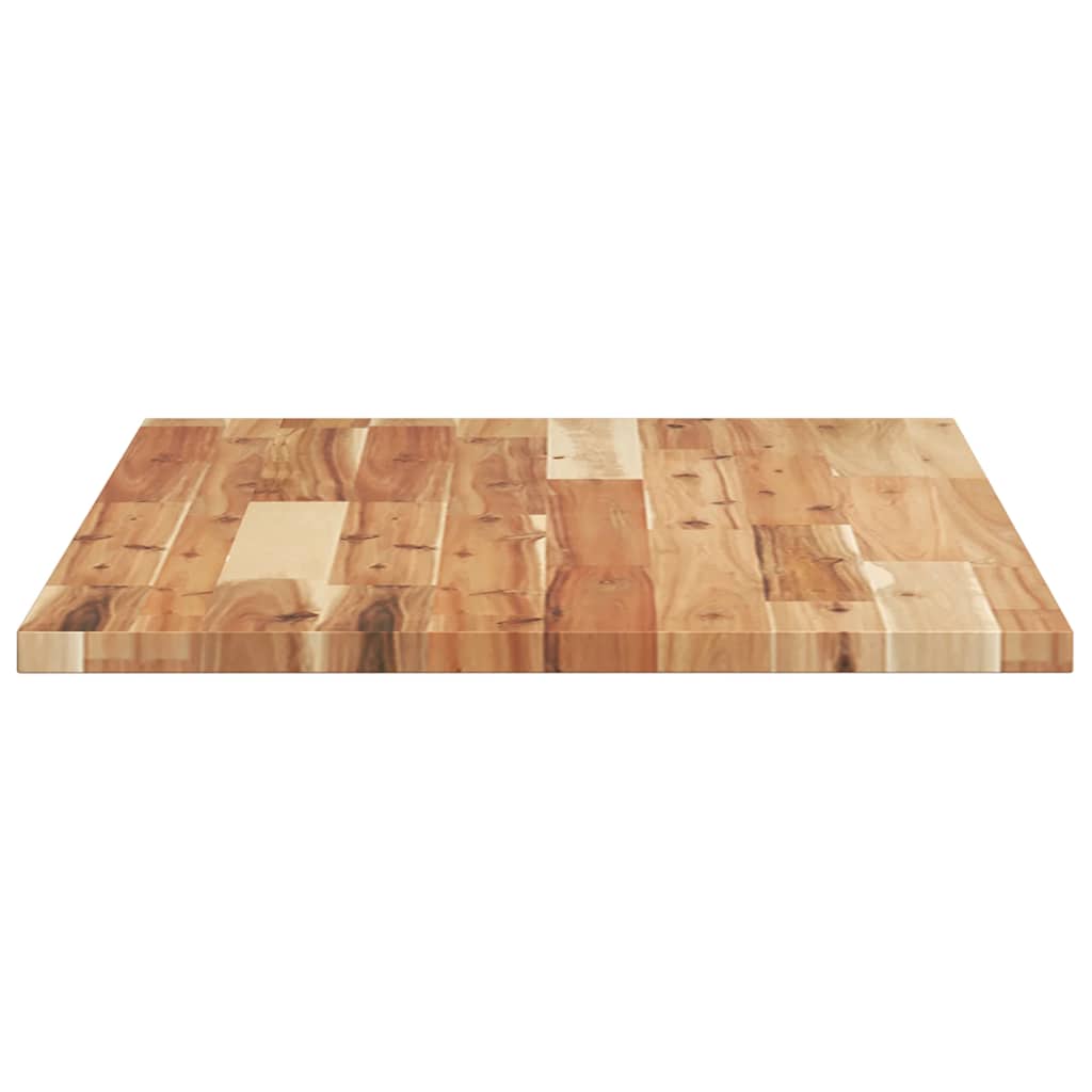 Stolna ploča 80 x 50 x 2 cm pravokutna od masivnog drva bagrema