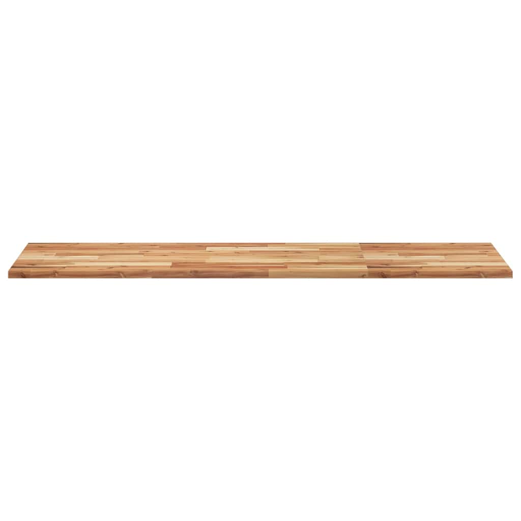 Stolna ploča 120x50x2 cm pravokutna od masivnog drva bagrema