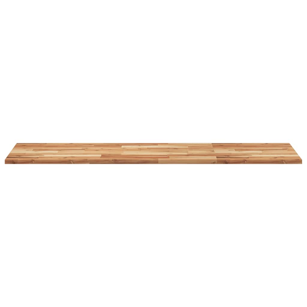 Stolna ploča 140x50x2 cm pravokutna od masivnog drva bagrema