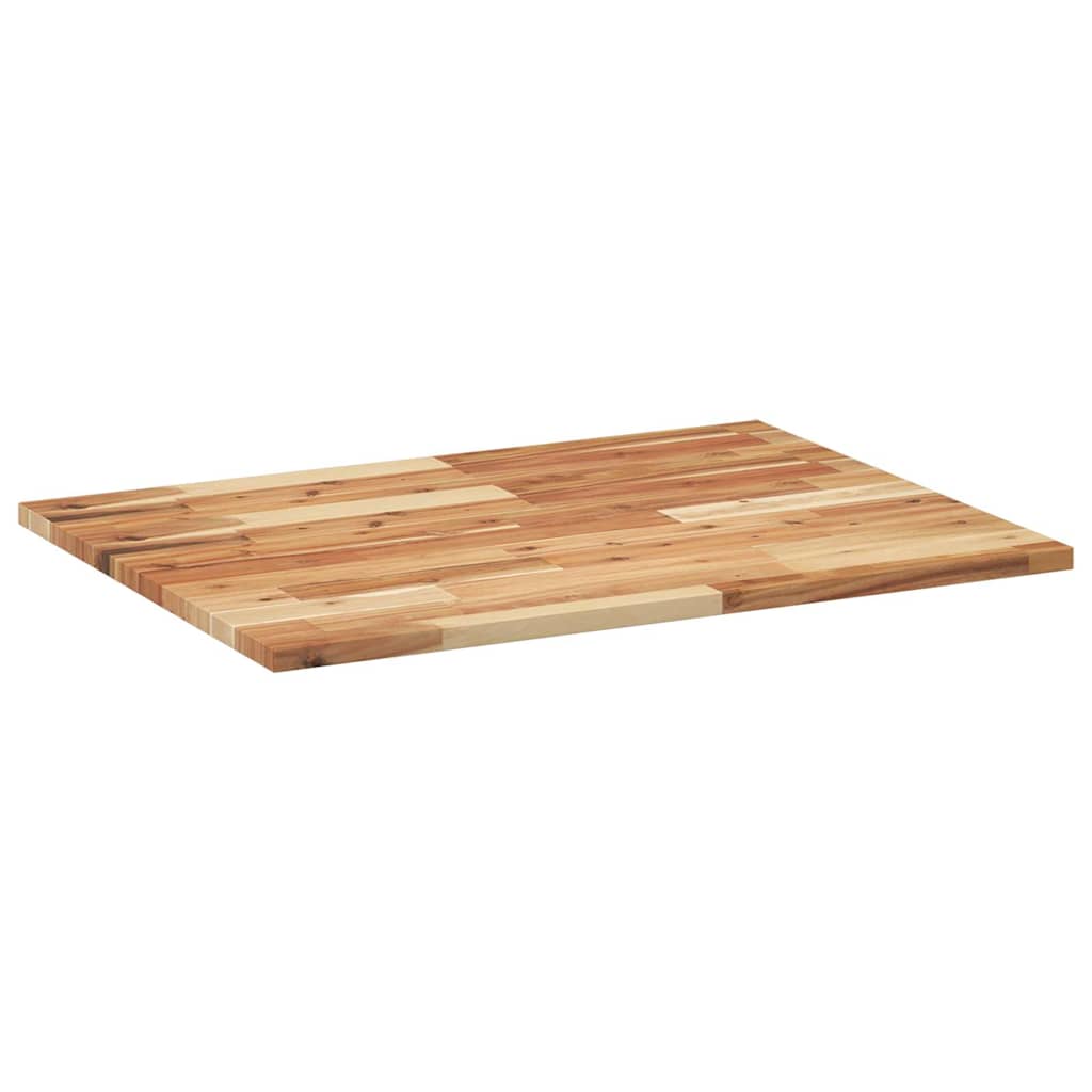 Stolna ploča 80 x 60 x 2 cm pravokutna od masivnog drva bagrema