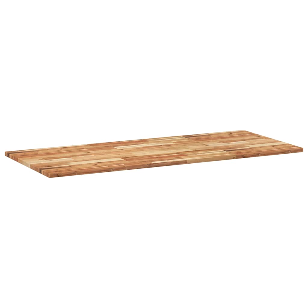 Stolna ploča 140x60x2 cm pravokutna od masivnog drva bagrema
