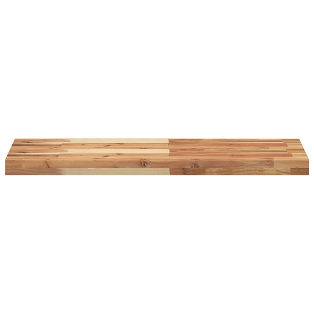 Stolna ploča 80x30x4 cm pravokutna od masivnog drva bagrema